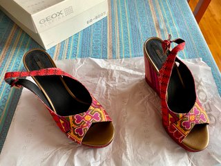 Sandali Geox Donna Janira F con zeppa
