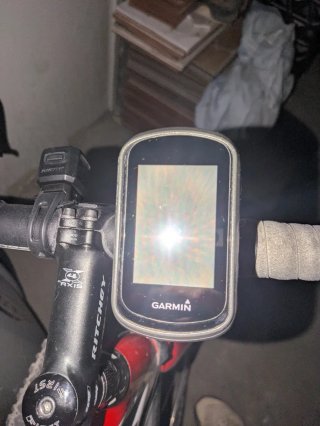 GPS Garmin etrex touch 35 con soporte bici.
