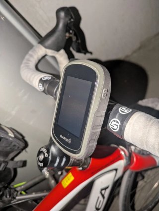 GPS Garmin etrex touch 35 con soporte bici.