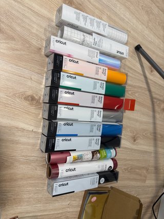Lote de 12 Vinilos Cricut