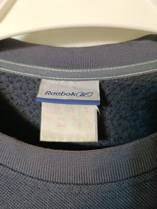 Sudadera Reebok Y2K Blue Navy super oversized V41