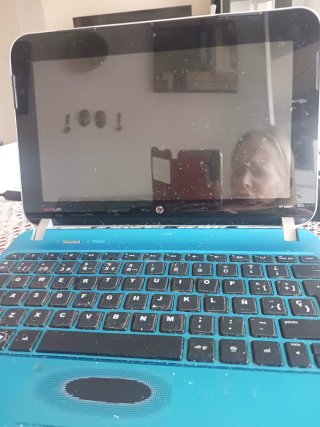 HP Mini Portátil Azul