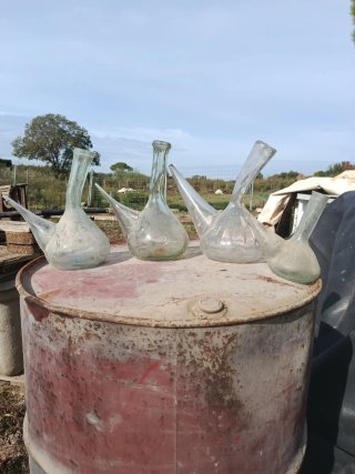 Set de 4 Porrones de Cristal