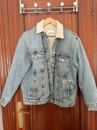 Chaqueta Vaquera con Borrego Pull&Bear