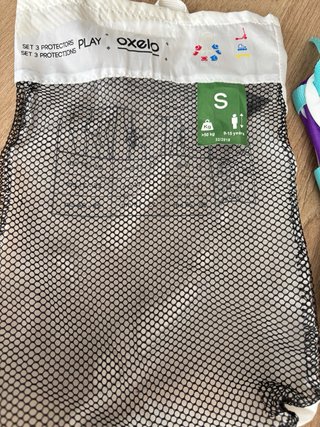 Set de Protecciones Oxelo Talla S. NUEVO ESTRENAR