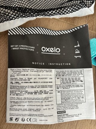 Set de Protecciones Oxelo Talla S. NUEVO ESTRENAR