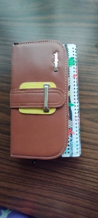 Cartera Desigual Marrón y Multicolor