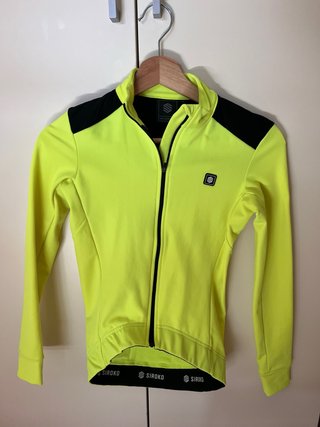 Maillot de Invierno Siroko Amarillo Mujer XS