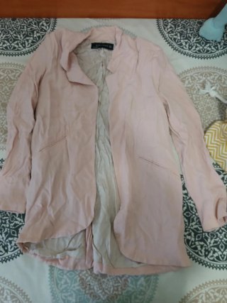 Blazer Zara Rosa