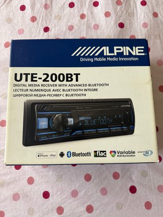 Radio Coche Alpine UTE-200BT