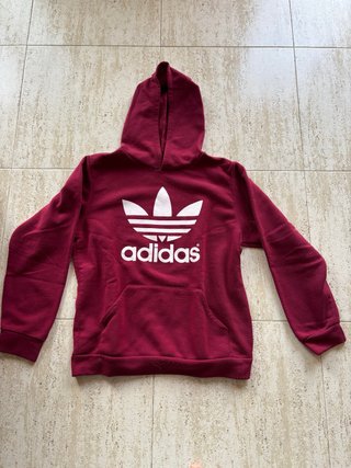 Sudadera Adidas Granate