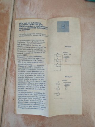 Minutero de Escalera Neumático Rex