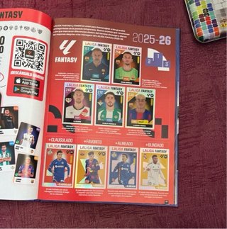 Álbum Tapa Dura Liga Este 2026-27 Casi Lleno