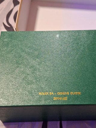 Caja de Relojes Rolex Verde