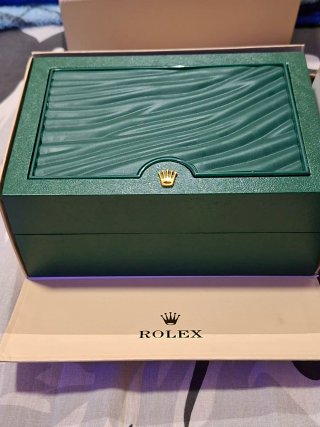 Caja de Relojes Rolex Verde