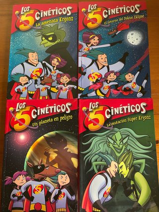 Libros los 5 cinéticos