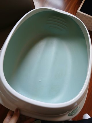 Lettiera toilette grande per gatti  con bordo alto
