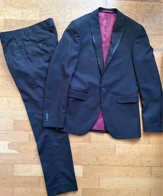 Traje juvenil Núñez de Arenas negro Talla M
