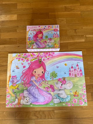 Puzzle 50 piezas 4+ años 58x40