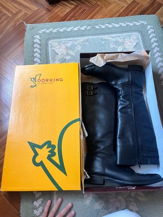 Botas Altas Negras Dorking