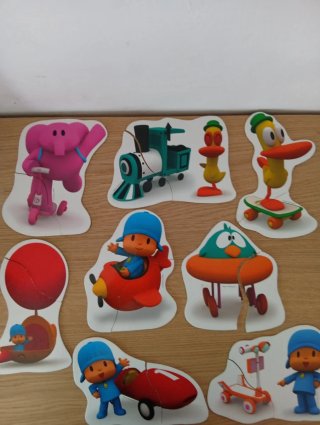 Lote Juguetes Infantiles: Puzzle y Dominó