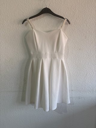 Vestido blanco de tirantes