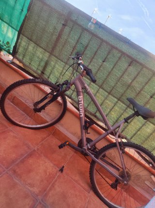 Bicicleta BTWIN Gris