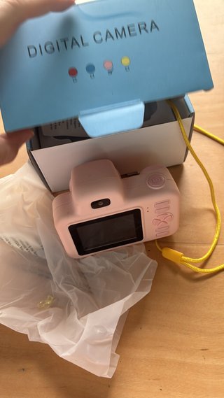 Cámara Digital Infantil Rosa