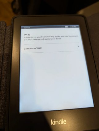 Kindle Paperwhite 2012 + Funda Gris
