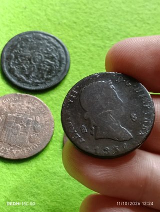 ✳️Lote de 4 Monedas Antiguas de España