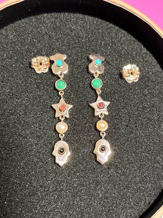 Pendientes Tous Super Power Oro Rosa