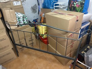 Cabecerocomo nuevo de Metal para Cama 150cm
