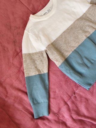 Jersey infantil Shein bloques de color