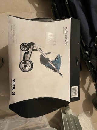 Carro de bebé Mutsy Igo gris y negro
