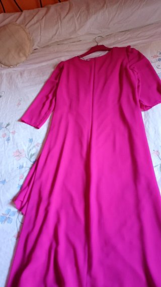 Vestido de fiesta rosa
