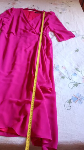 Vestido de fiesta rosa