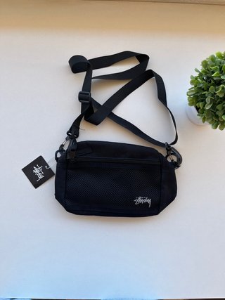 Bolso bandolera Stüssy negro