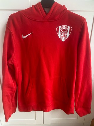 Sudadera Leioa Fútbol Nike Roja niño