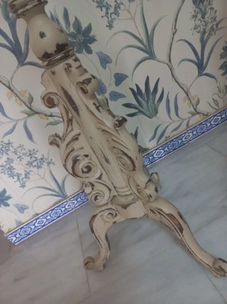 Lámpara de pie estilo Shabby Chic