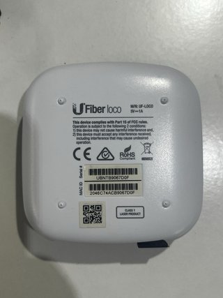 ONT Fibra Óptica Ubiquiti UFiber Loco