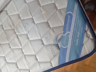 2 Somieres + Colchon 90 cm