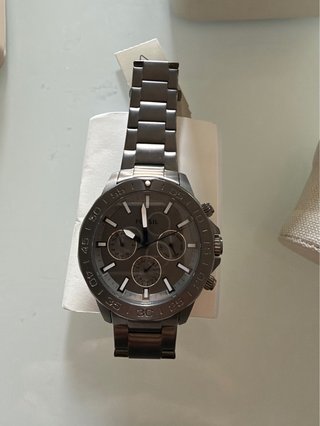 Reloj multifunción Bannon 45 mm de acero inoxidabl