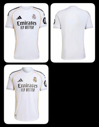 Camiseta Real Madrid 2025/2026 Local