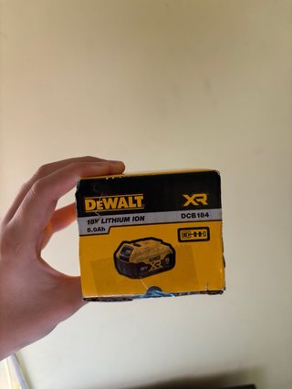 Batería DeWalt XR 18V 5.0Ah