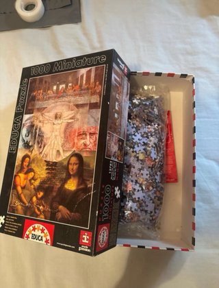 Puzzle Educa 1000 Miniature Leonardo da Vinci