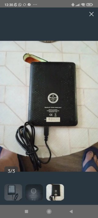 Libro electrónico Kobo Negro