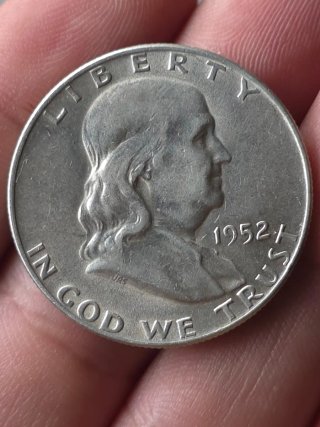 Moneda Half Dollar 1952-D