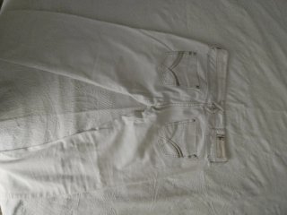 Pantalones Vaqueros Blancos