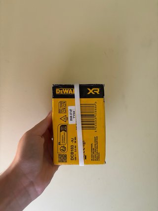 Batería DeWalt XR 18V 2.0Ah