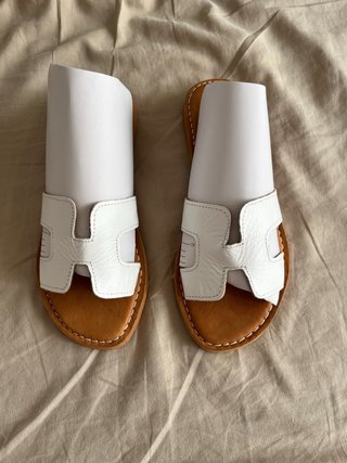 Sandalias Hermes Marruecos Piel Talla 39